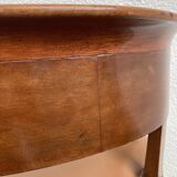 19th-century mahogany office chair