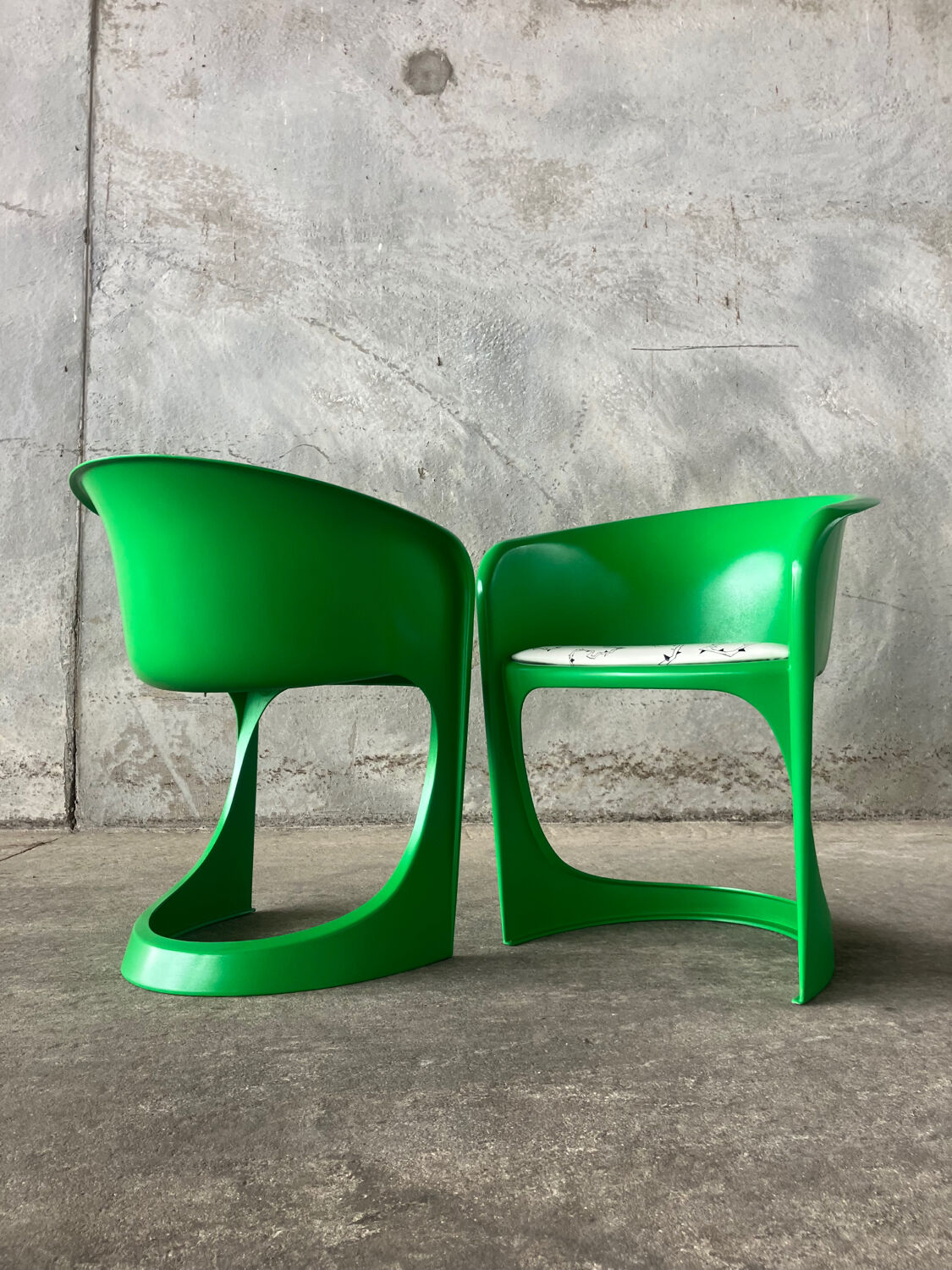 Set of four Steen Ostergaard chairs for Cado, Denmark, 1974.