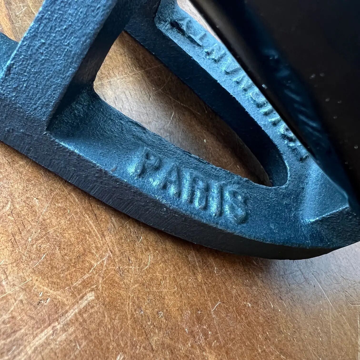 Baker's lamp "Fournanty Paris" restored 1940-1950
