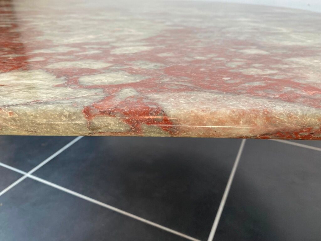 Marble table Roche Bobois, vintage 70s