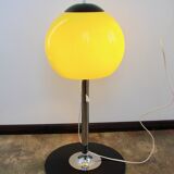 Space Age table lamp, 1970s, metal/glass/plastic, 62 cm