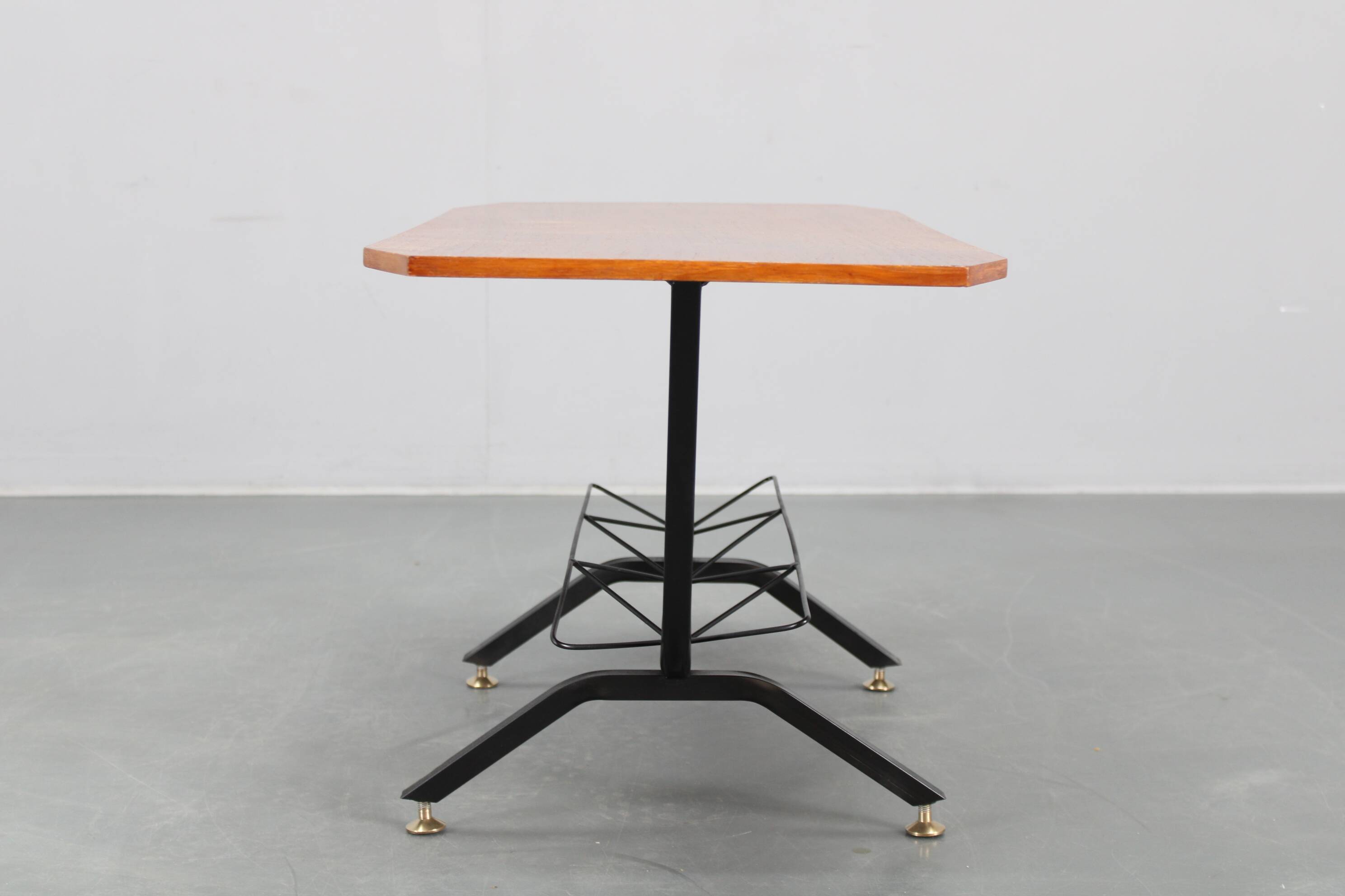 1960s Italian teak coffee or side table