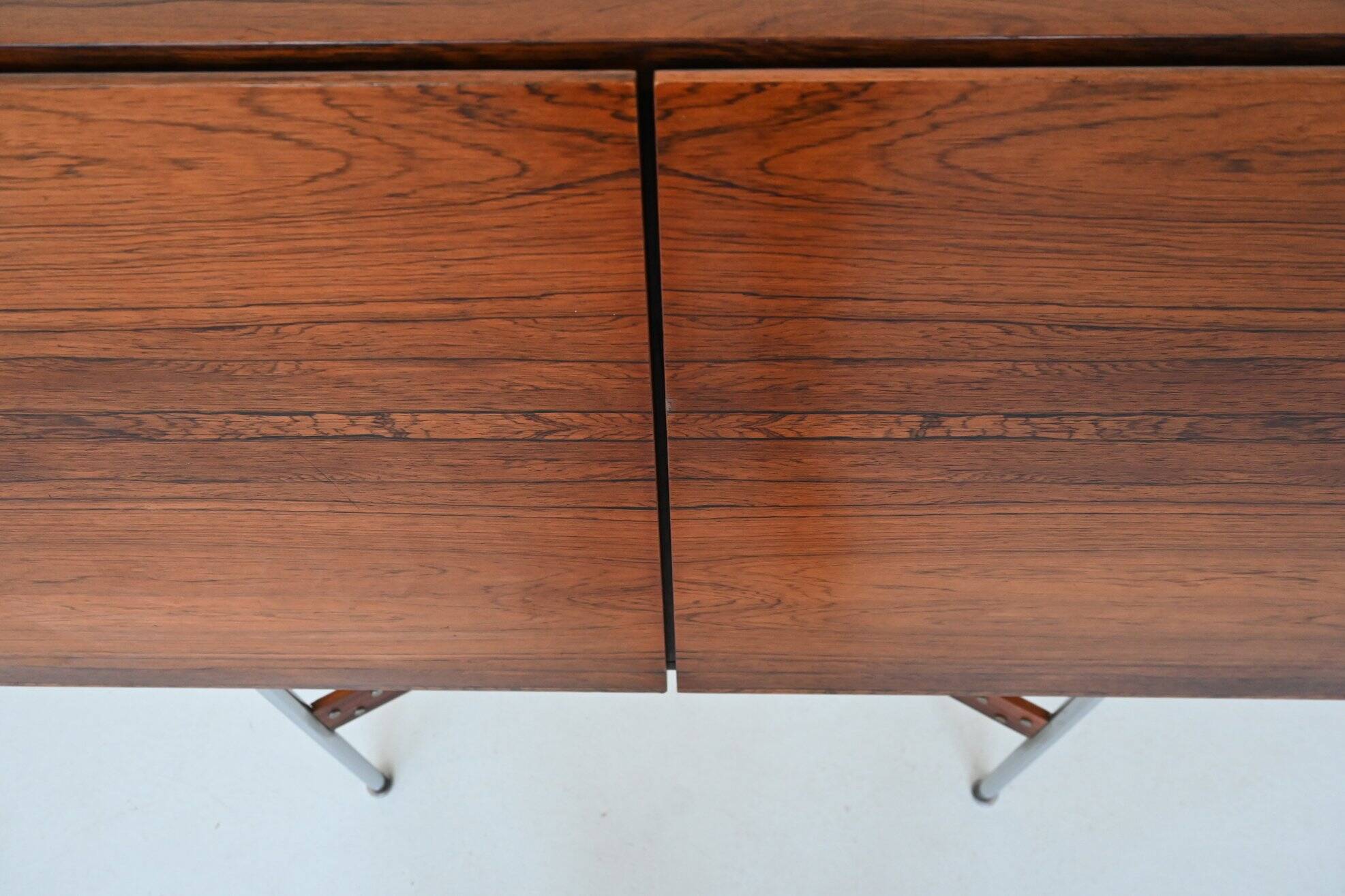 Rudolf Bernd Glatzel rosewood bar cabinet Fristho the Netherlands 1956