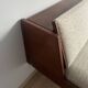 Teak daybed by Hans J. Wegner for Getama, Danish design.