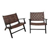 Paire de fauteuils Hollywood d'Olivier de Schrijver