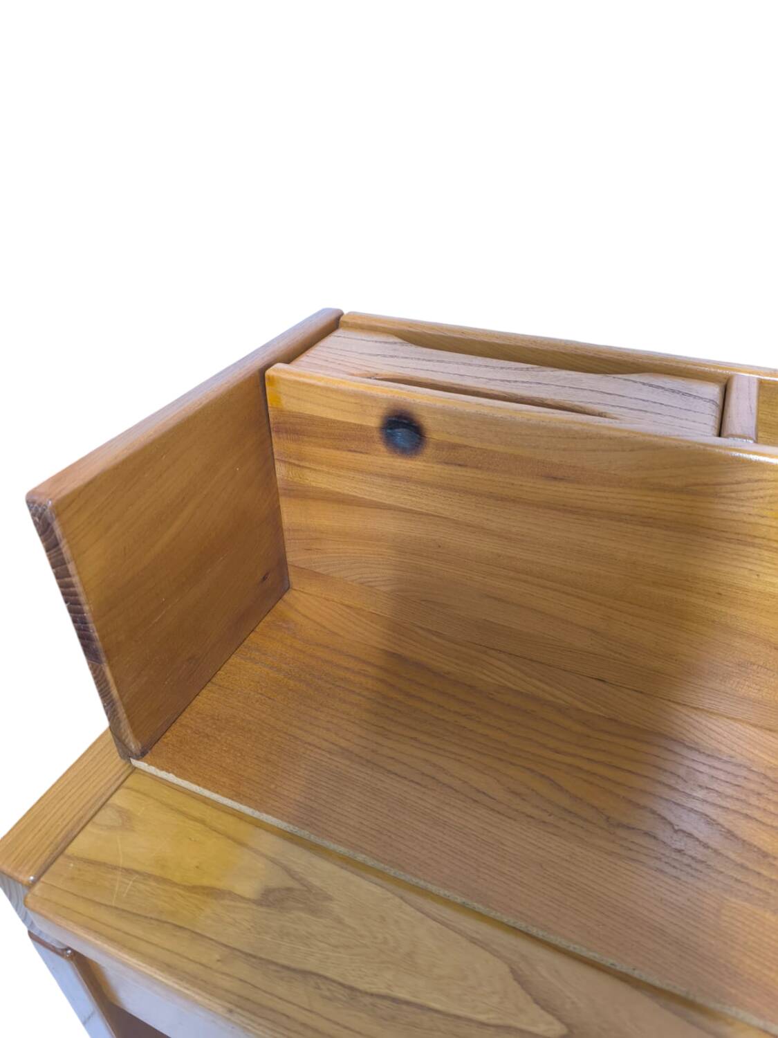 Solid elm desk, Maison Regain