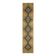 Vintage Turkish Hand-Knotted Wool Cotton Brass Runner Rug 95x432