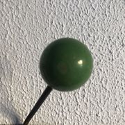 Porte-manteaux 6 patères boules vintage 1960 - 50 cm