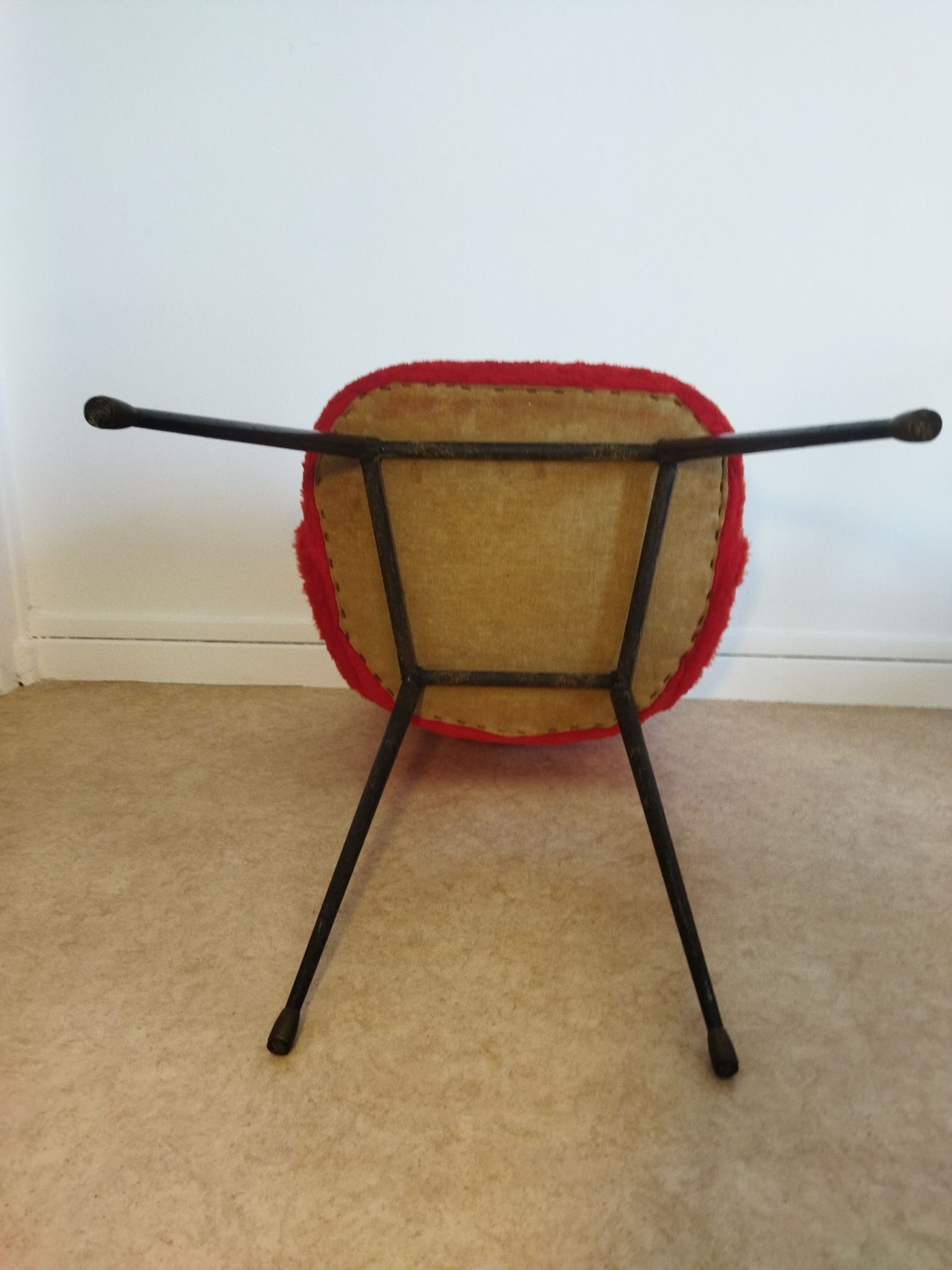 Chaise moumoute