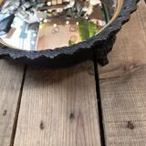 Convex mirror tray