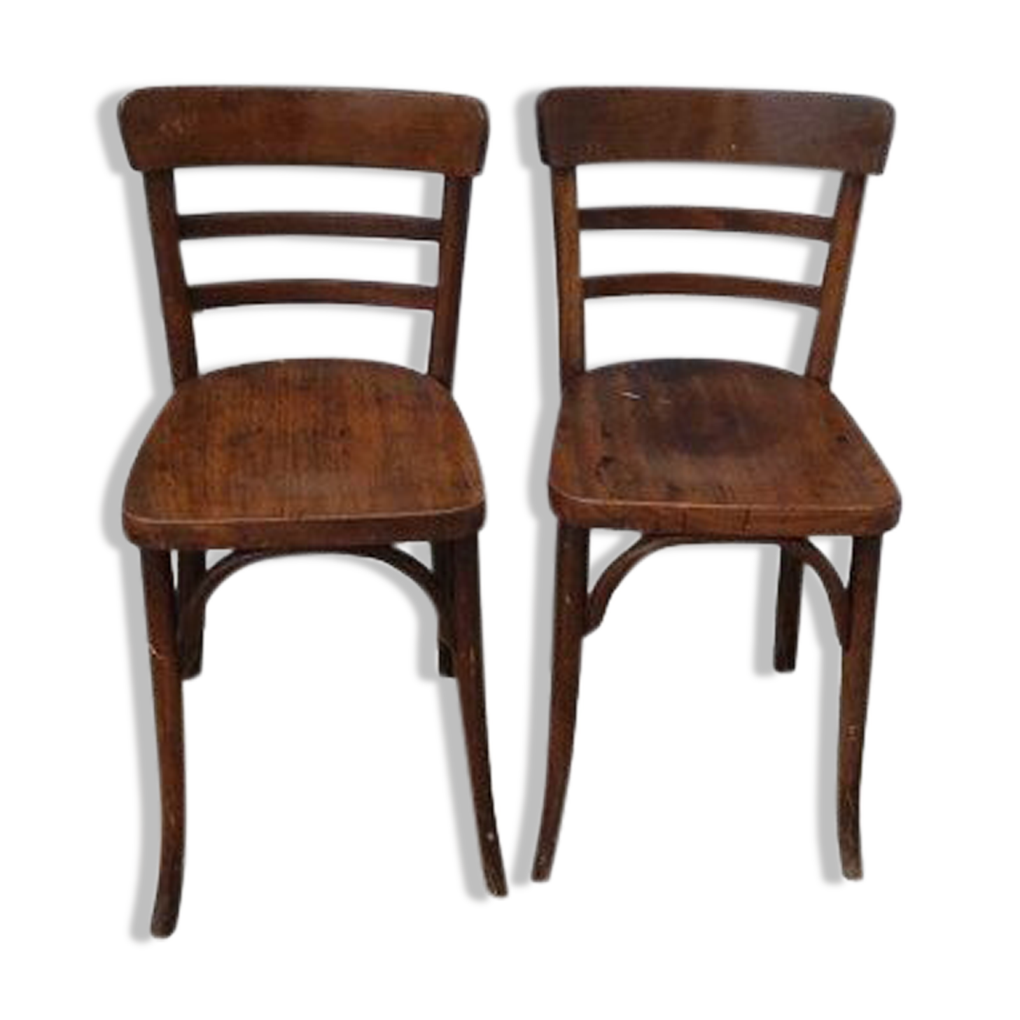 Paire de chaises de bistrot