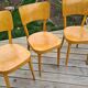Ensemble de 4 chaises bistrot Baumann