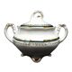 Rococo sugar bowl, porcelain, Poland, 1970s
