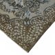 Overdyed Wool Vintage Handmade Carved Rug 169 cm x 288 cm