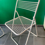 Series of 2 folding chairs signed Ému Italien