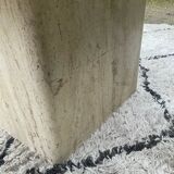 Travertine coffee table, 1970s