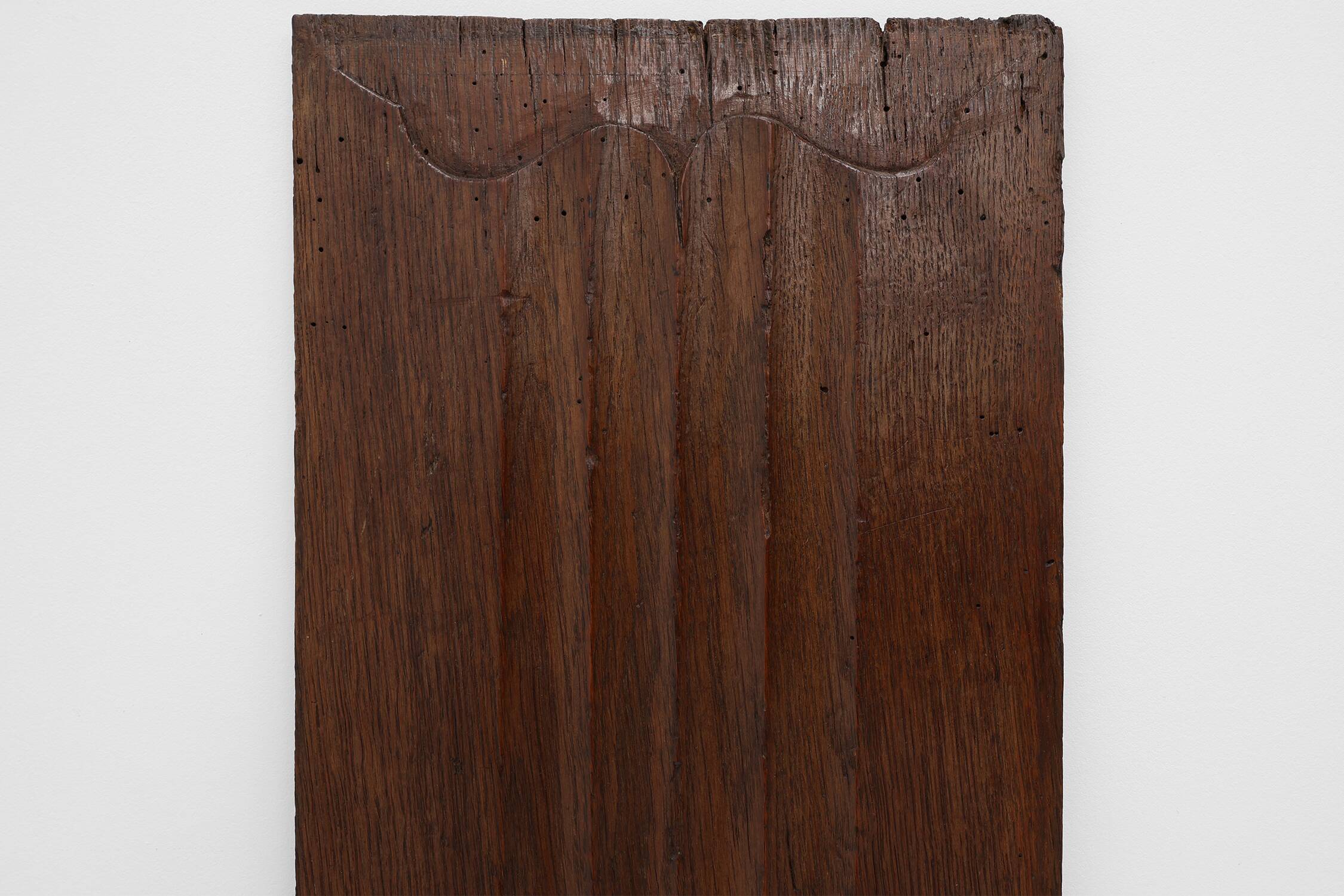 16th Century oak carved Gothic Panel, Belgium