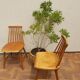 Set de 4 chaises scandinaves type "Stockholm"