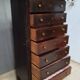 Furniture with 7 drawers in painted wood