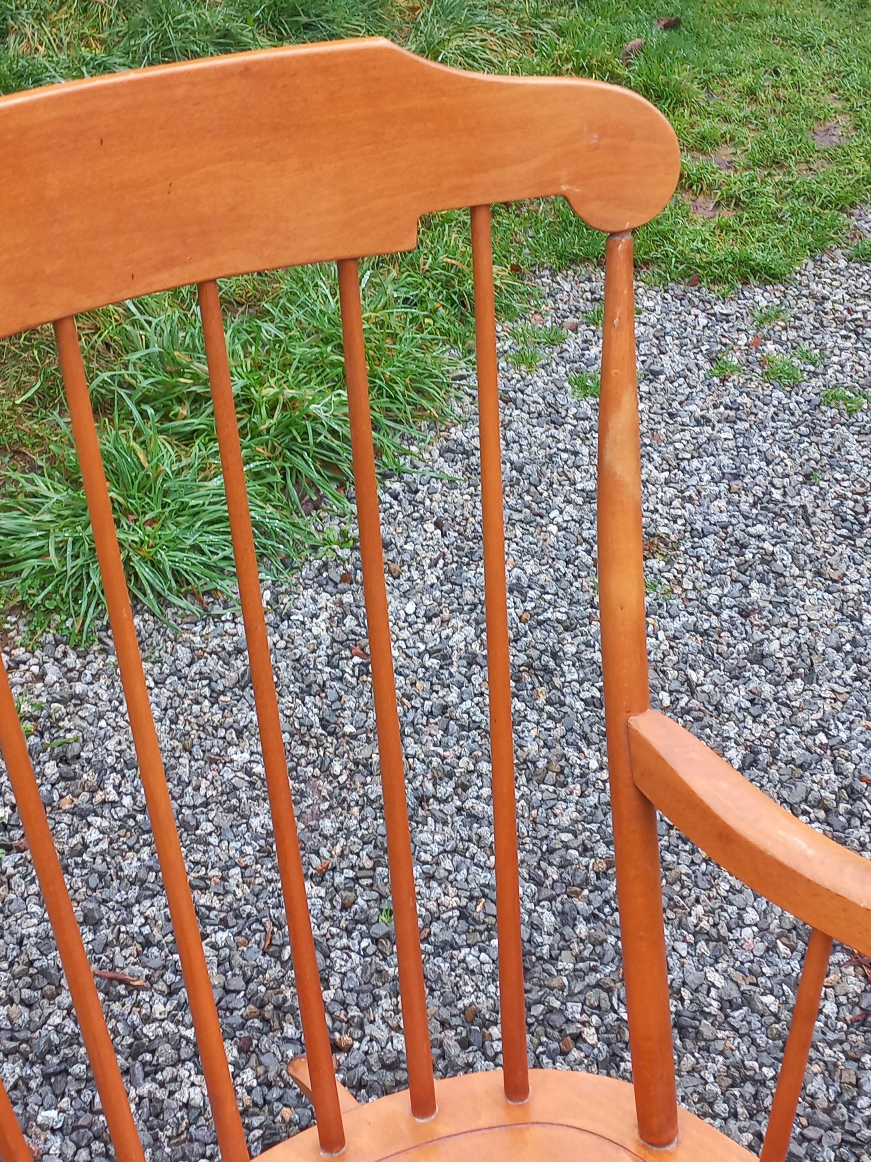 1970s Scandinavian style rocking chair