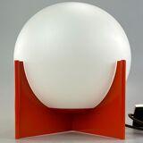 Lampe à boule space age design verre métal 60s 70s