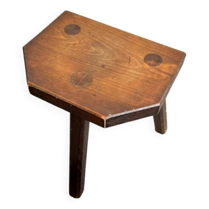 Tabouret de traite vintage