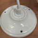 White Clichy glass pendant