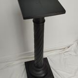 Blackened wooden column early twentieth century