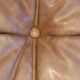 Togo pouffe by Michel Ducaroy for Ligne Roset natural leather