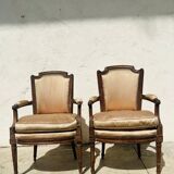 Paire de fauteuils 18 éme