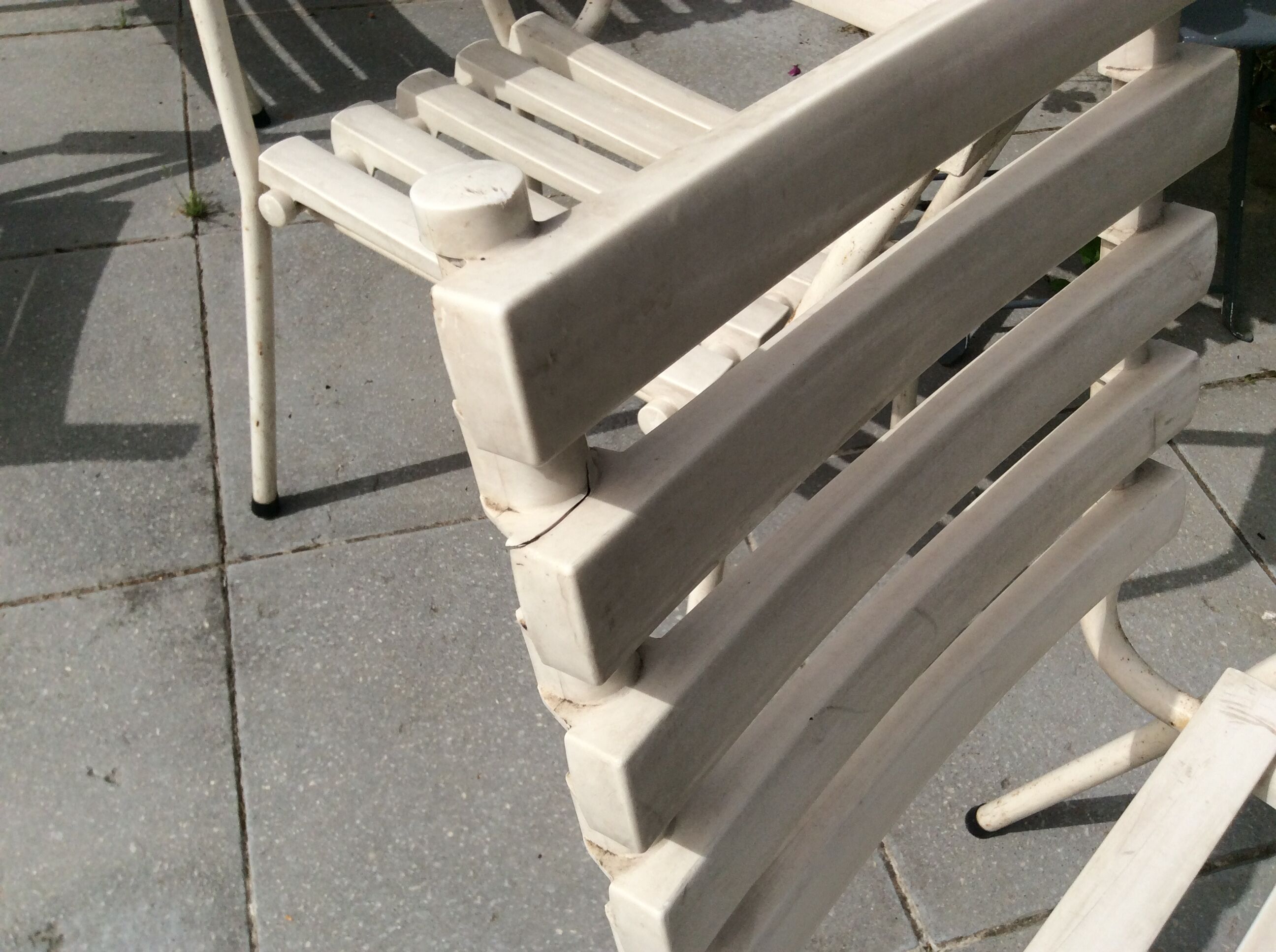 4 fauteuils de jardin