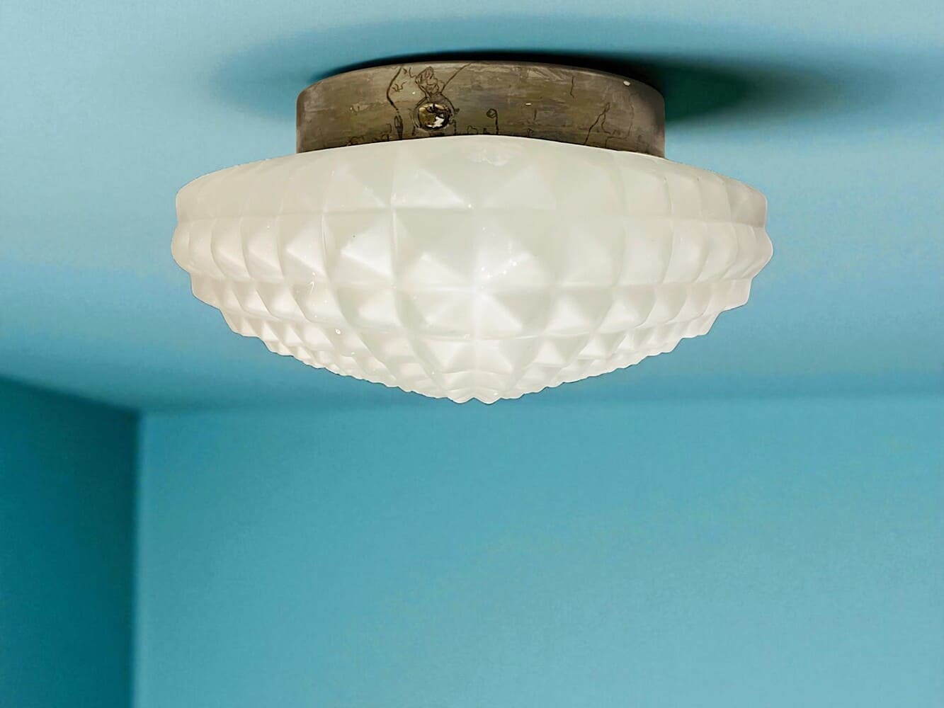 Frosted Glass Ceiling or Wall Lamp