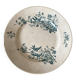 Plat rond en terre de fer Longwy "Mignon"