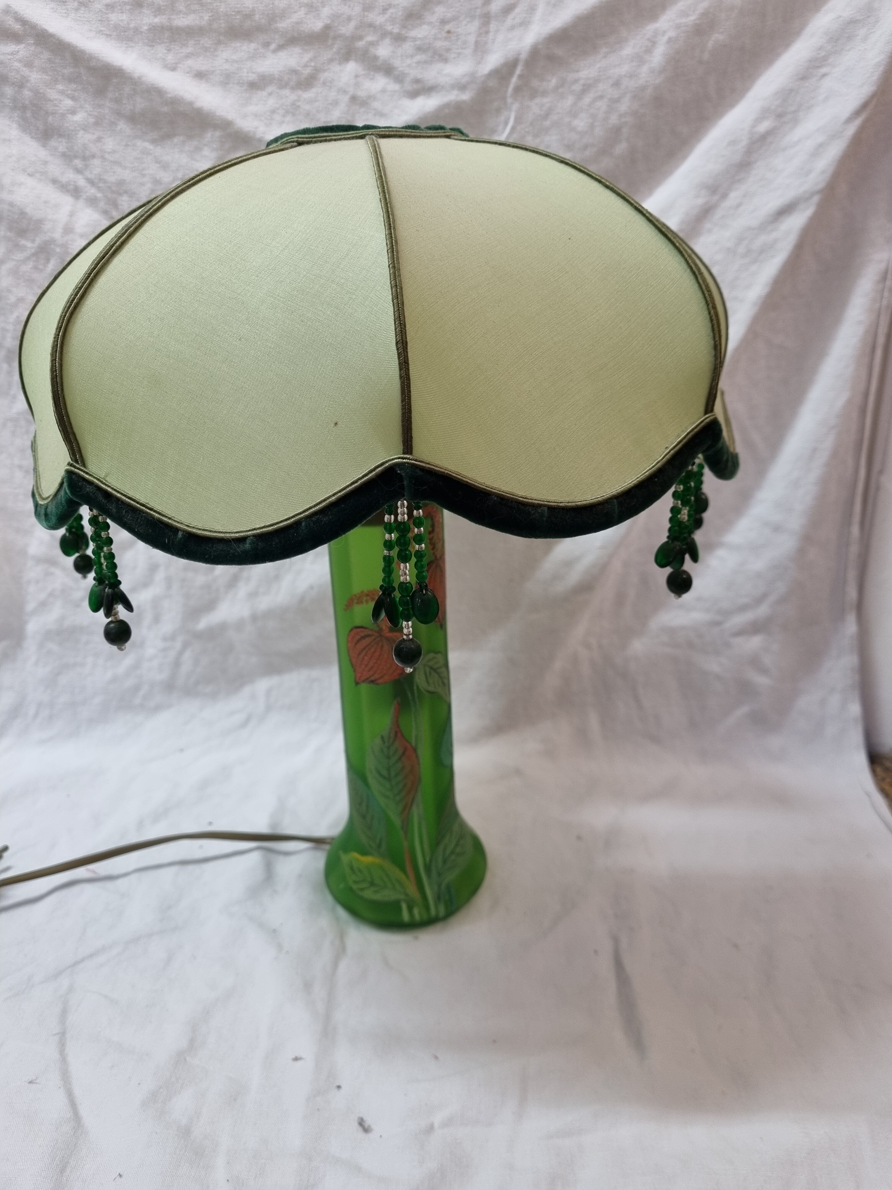 Blown glass lamp André Naudy 1920