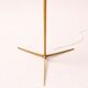 Brass floor lamp attributed to Svend Aage Holm Sorensen.