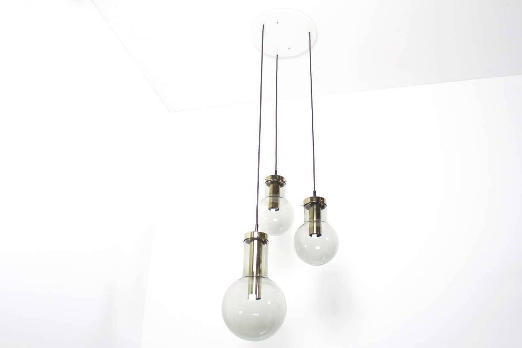 Grande suspension maxi globe par raak amsterdam, 1965