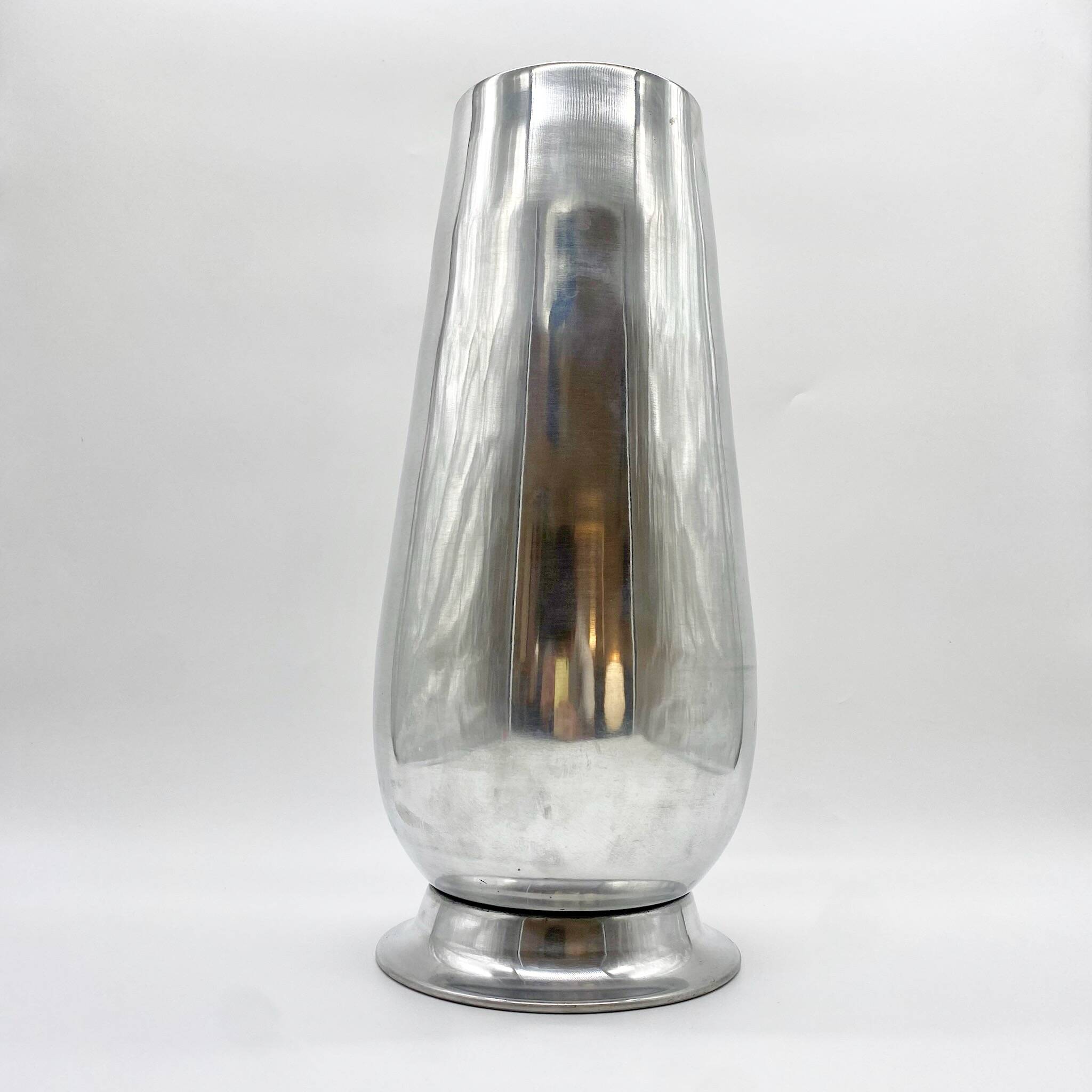 Large jar / aluminum by anna efverlund for ikea – 1990s