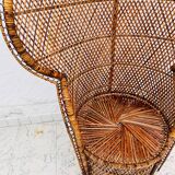 Emmanuelle rattan armchair