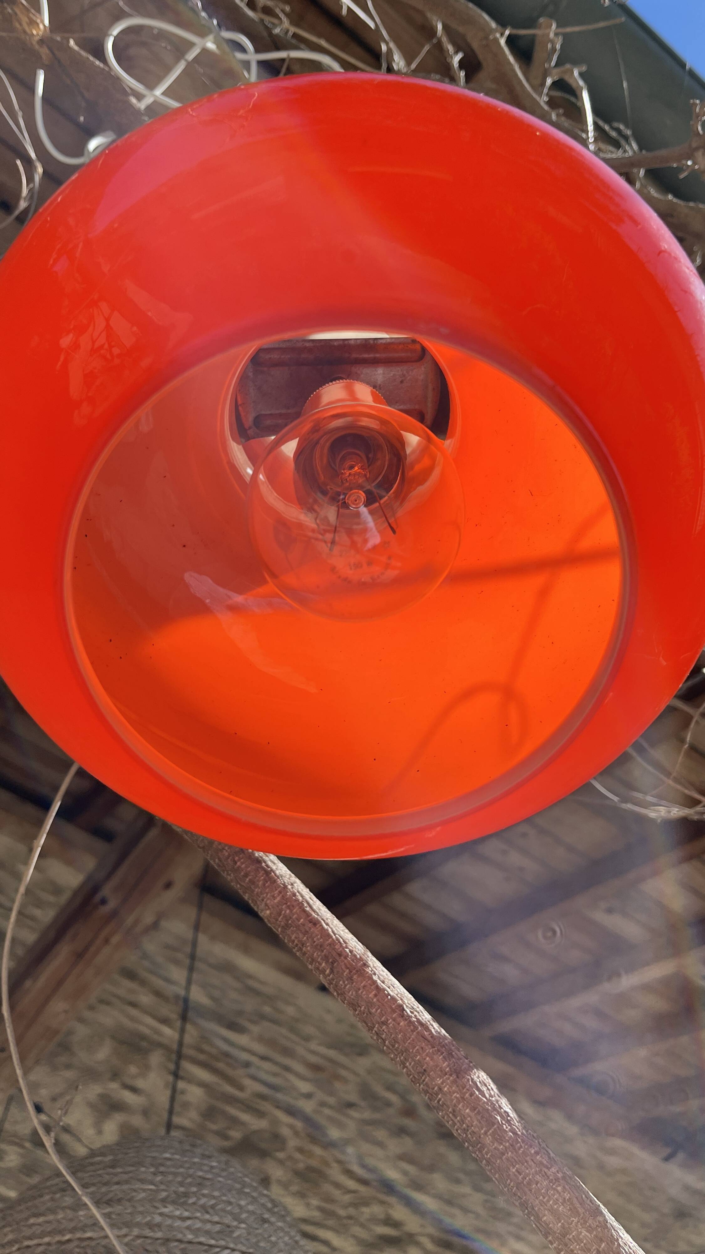 Vintage pendant light