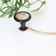 Stunning vintage gold metal coat holder, vintage