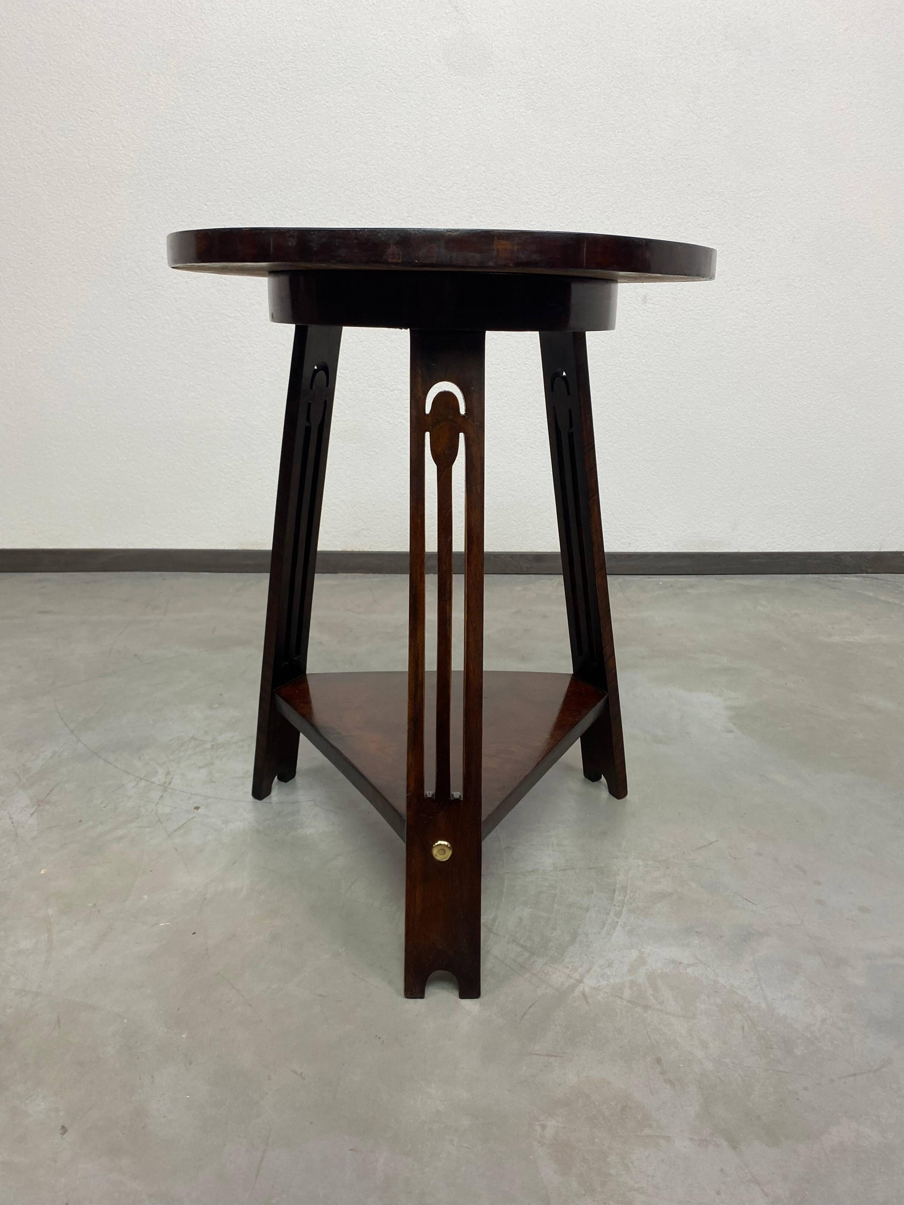 Table d'appoint Jugendstil par Josph Maria Olbrich