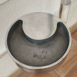 Aluminium cast iron ashtray, 1970s, Albert Leclerc