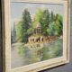 Madeleine Bruno: an old painting depicting a bucolic landscape.