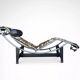 LC4 double ponyskin chaise longue by Le Corbusier for Cassina 1990s