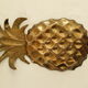 Vide poche vintage ananas en laiton