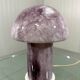 Glass mushroom table lamp by Fischer Leuchten 1970's