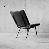 Armchair design vintage 60s black