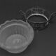 A4F Sugar Bowl in Secessionist Style with Opaline Insert