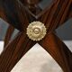 Rosewood work table, Napoleon III style, Maison Roll, Fg. St Antoin