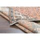 Tapis turc vintage fait main orange 180x286